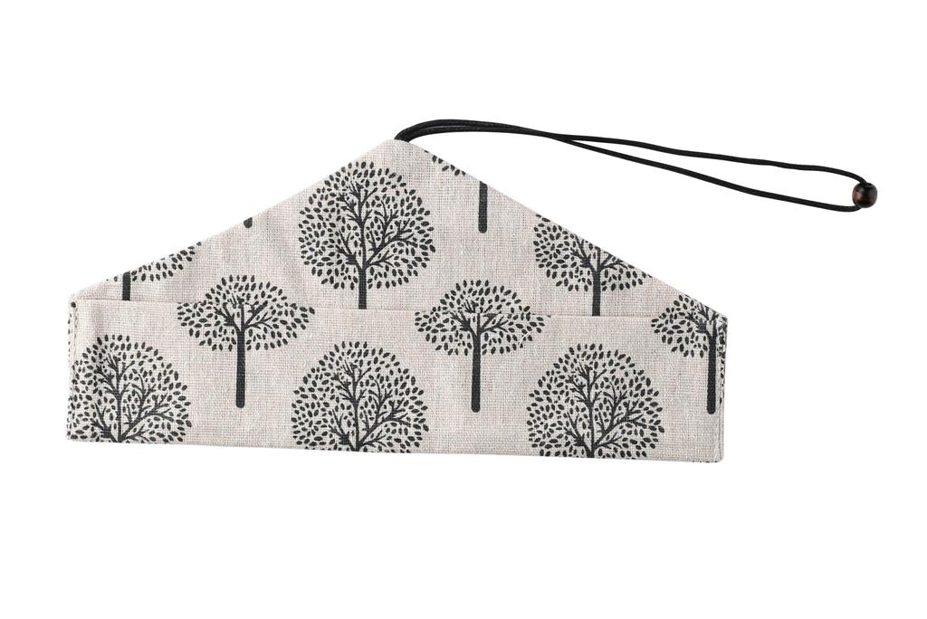 Natural Wood Barley Straw Box Chopsticks Pouch 18cm Chopsticks, Spoon, Holder, Included,