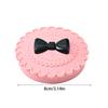 1Pcs False Eyelash Storage Box Pink Bowknot Design With Mirror Display Box Case Organizer Makeup Cosmetic Tool Gift For Women