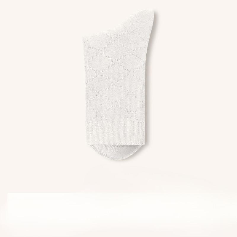 Women's Autumn and Winter Woolen Socks, Warm Mid-calf Wool Socks, Antibacterial Cashmere Long Calf Socks