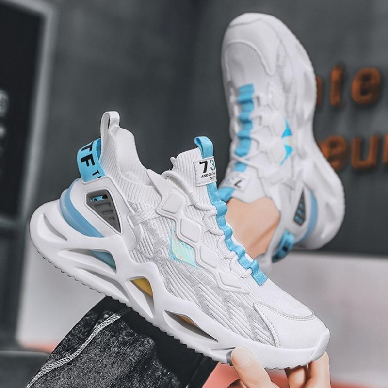 Luxury Men Sneakers Spring Summer Platform Tennis Running Sports Shoes Popular Brand Breathable Race Training Shoes Big Size 45