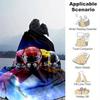 1pc, Power Rangers Red Ranger Helmet Design Soft Throw Blanket, Perfect for Home Decor, Couch Cover, Travel, Camping, Car, Beach, Office Nap, Ideal Gi
