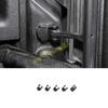 For Jeep Wrangler JL 18-2024 Matte Black Door Restrictor Stopper Cover Trim