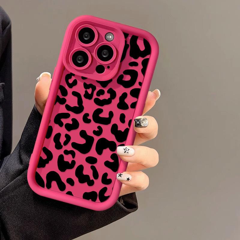 

Классический чехол с леопардовым принтом для iPhone 16 Pro Max, защита от падений, подходит для 13-15 и трансграничных 14 Pro iPhone 12 Pro