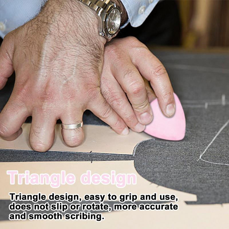 10pcs Set Fabric Tailors Chalk Erasable Fabric Marker Patchwork Clothing Pattern Marker Scratching Cutting Powder