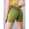 Dopamine-Style Yoga Pants, European and American V-Waist Peach Butt-Enhancing High-Elastic Fitness Shorts, Running and Weightlifting Sports Shorts
