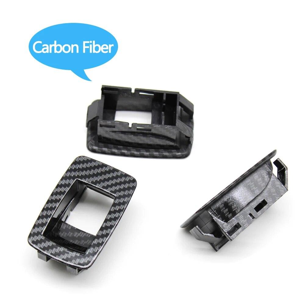 3pcs Front Rear Paasenger Door Window Switch Cover Panel Replacement For BMW 3 Series E90 E91 316 318 320 325 328i 2004-2012