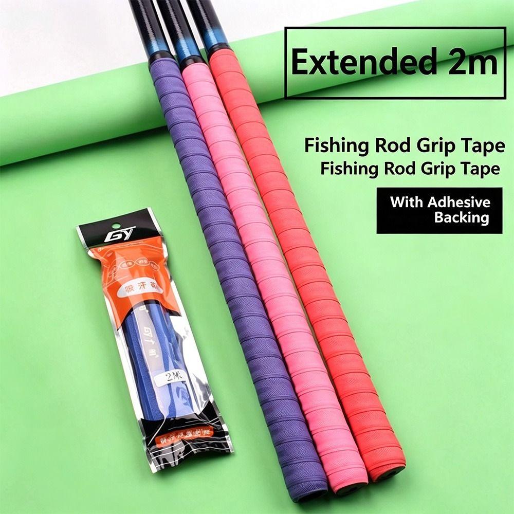 PU Racket Grip Tape Sweat Absorbent Over Grip Tape Fishing Rod Grip Tape Badminton Accessories
