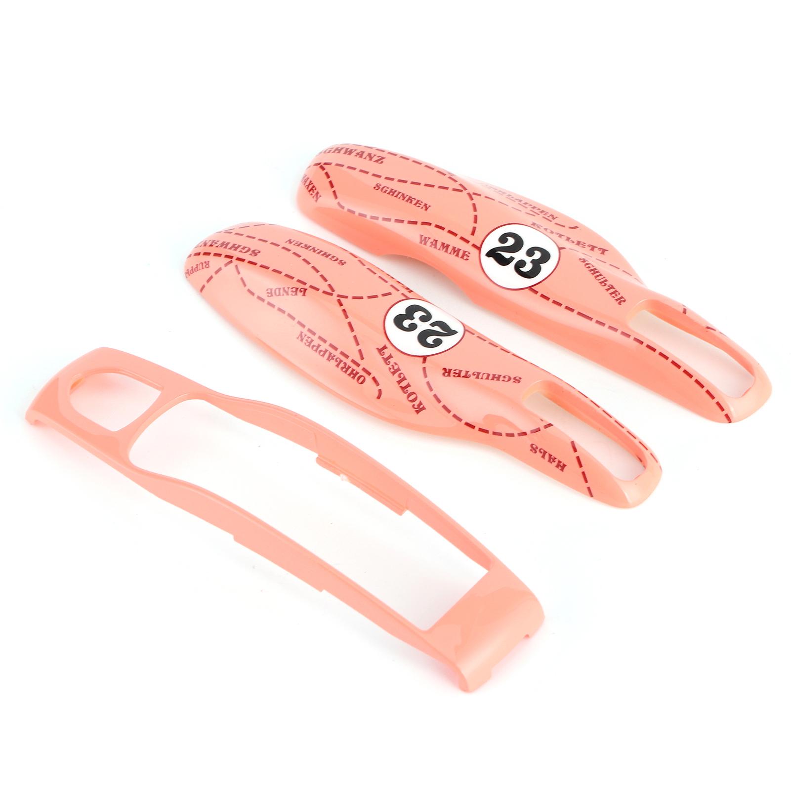 

Чехол для дистанционного ключа-брелока, розовый защитный чехол, подходит для Porsche PanameraCayenne911