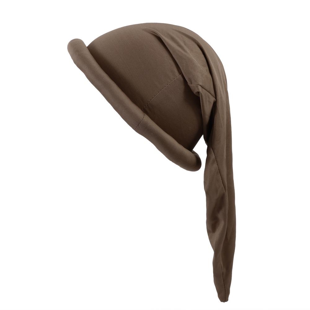 Polyester Party Dwarf Hat Solid Color High Elasticity Elf Cosplay Cap Breathable Gnome Costumes Hat Cosplay Event