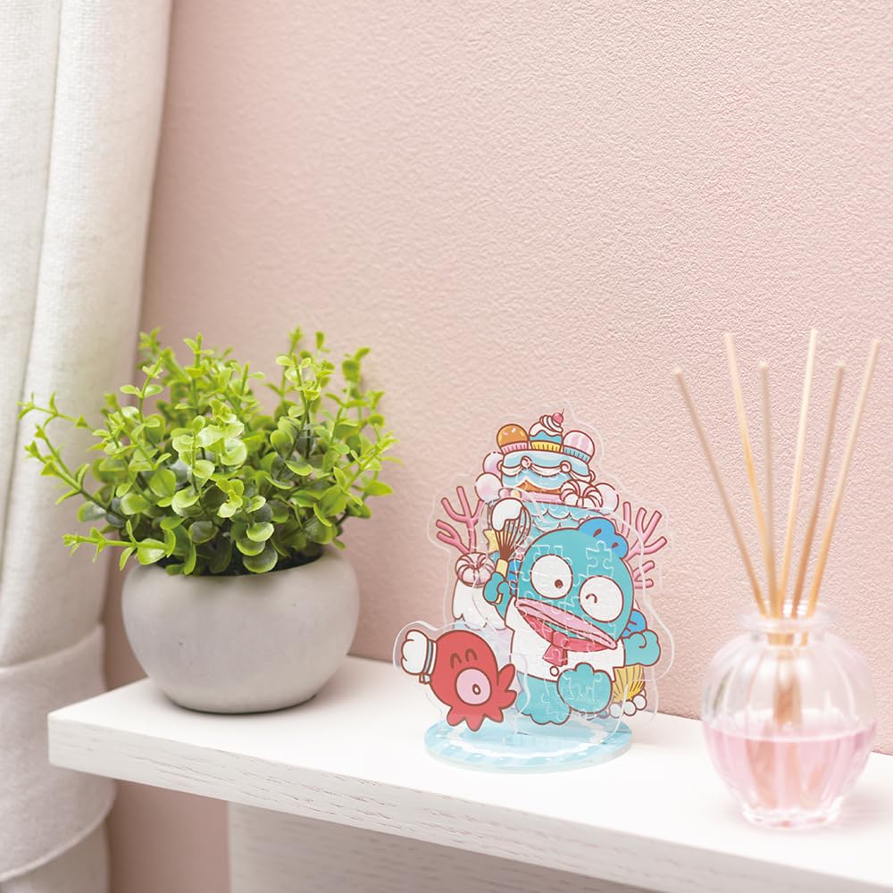 Beverly Puzzle x Acrylic Acrylic Stand Pop Hangyodon Puzzle to Assemble and Glue 62 Pieces [Jigsaw Stand] [New Display] [No Required] SP-021