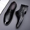 [69 yuan 1 piece] Leather shoes/Doudou shoes/board shoes The first layer of cowhide men's shoes Men's leather is breathable and comfortable