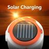 Solar Light Bulb Camping Emergency Light USB Rechargeable Portable Outdoor with 5 Modes for Tent Hiking Power Emergency Outage