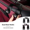 SLZPW1 Double Hooks Fastener For Automotive Leather Seams Storage Practical accessory For VW R Golf Passat mk5 Scirocco Jetta GTE GTI
