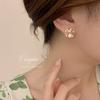 Fashion Exquisite Flower Butterfly Small Fresh Daily Literary Jewelry Birthday Party Lady Temperament Earrings