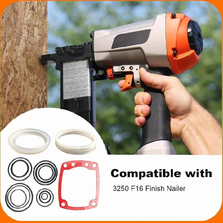 Full Rebuild Assembly For Pneumatic Nailers Contains Wear Resistant O Rings Cylinders Seal And Flanges Sleeve Parts