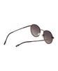 Heonteoaiweeo [Unisex] Round Titanium Sunglasses - Havana Htc32