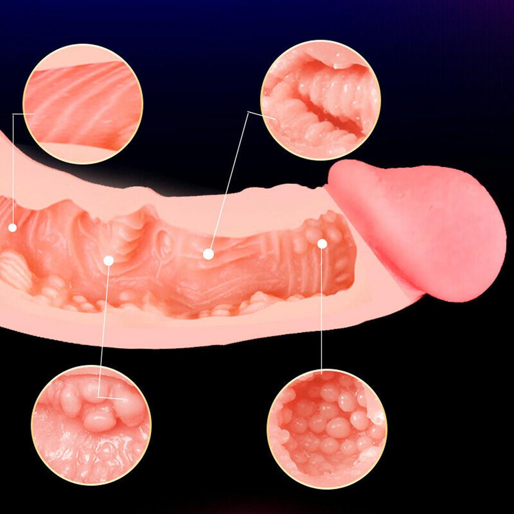Giocattolo realistico morbido e realistico del dildo per il giocattolo del masturbatore adulto