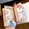 KT Cat Hollow Tassel Notebook: Colorful Student Planner with Cute Design