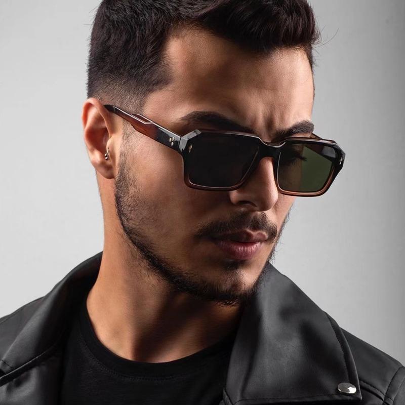 New Large Frame Square Sunglasses Women's Brand Designer Stylish Sun Glasses Men's Outdoor Driving Eyewear UV400 Oculos De Sol Quality