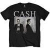 Absolute Cult Johnny Cash Men's Mugshot T-Shirt Black Small