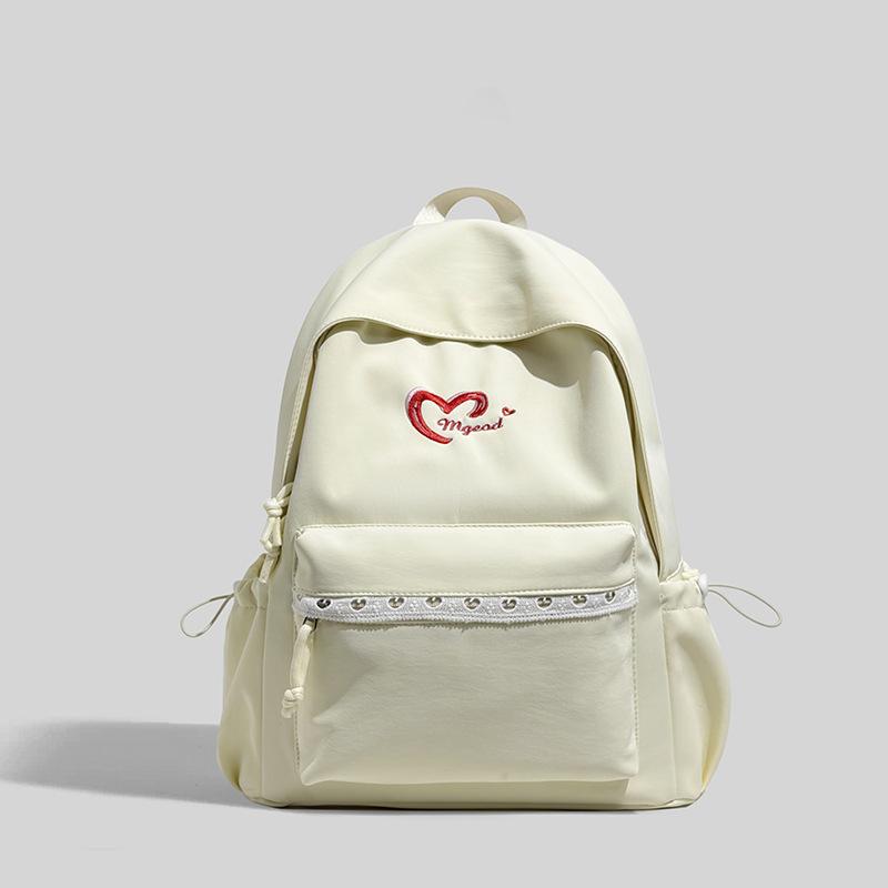 Schoolbag Japanese ins small fresh casual girl backpack high value junior high school niche tidal design teen schoolbag