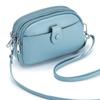 Crossbody kabelky pro ženy Dámská taška na mobilní telefon z pravé kůže Mini Dámská taška na jedno rameno Messenger z prémiové hovězí kůže