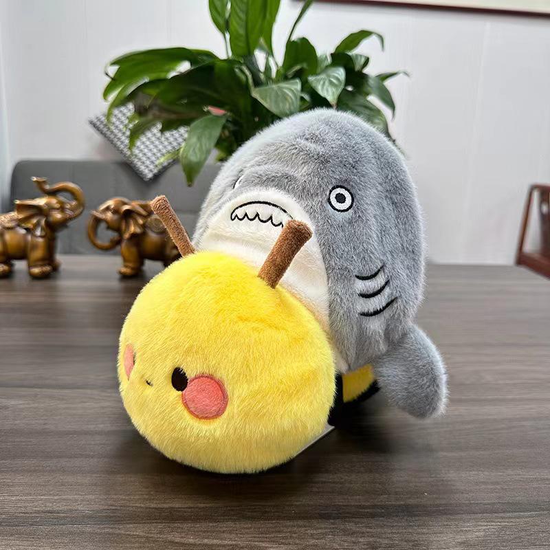 Creative Plush Animal Friends: Fox, West Highland Puppy, Transformation Doll, Shark, Bee, Turtle