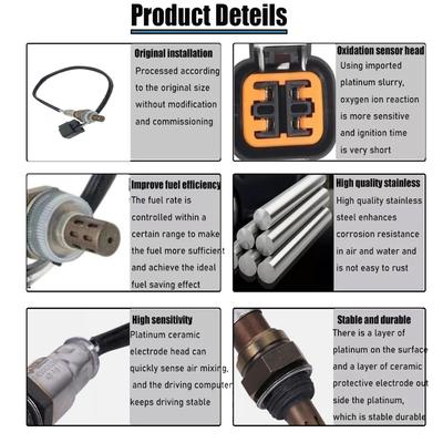 Front Lambda O2 Oxygen Sensor 39210-25135 For KIA Lotze Magentis 2.0L 2008-2010 Hyundai Accent 1.5L 1.6L 00-2011 3921025135