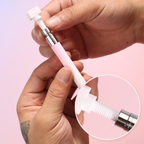 1/2Pcs Rhinestone Applicator Tool with Refill Wax Pads Rhinestone Picker Refillable Wax Pen DIY Nail Art Rhinestone Painting Dotting Wax Pen Rotatable