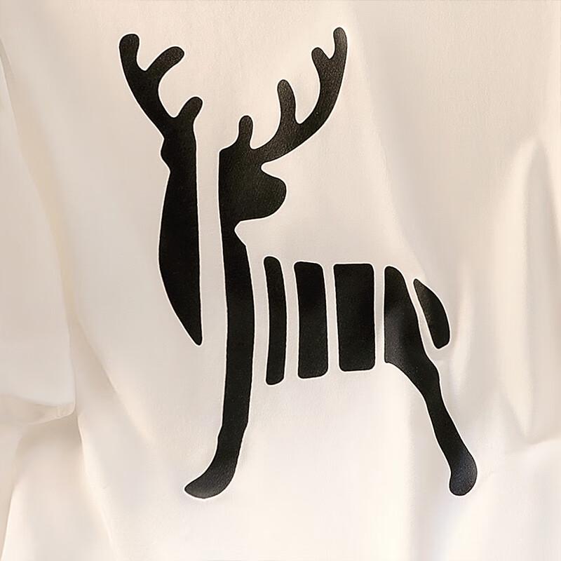 Women's Printed Round Neck Loose T-shirt