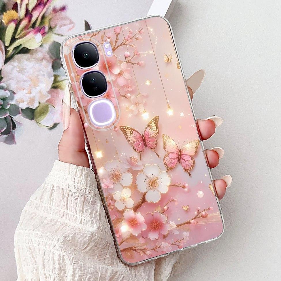 Clear For Vivo V40 Lite IDN Case 4G 5G Cute Cartoon Cool Luxury Funny Boys Girls Phone Case For vivo V40 Lite 5G IDN Back Cover