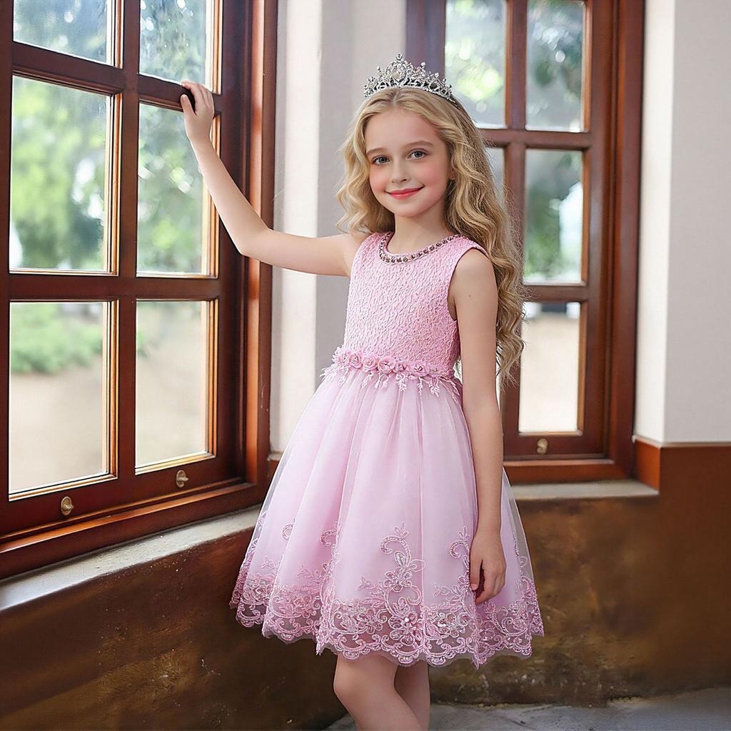 Modische Prinzessinnenkleider für Mädchen: Elegante Festkleider für Kinder