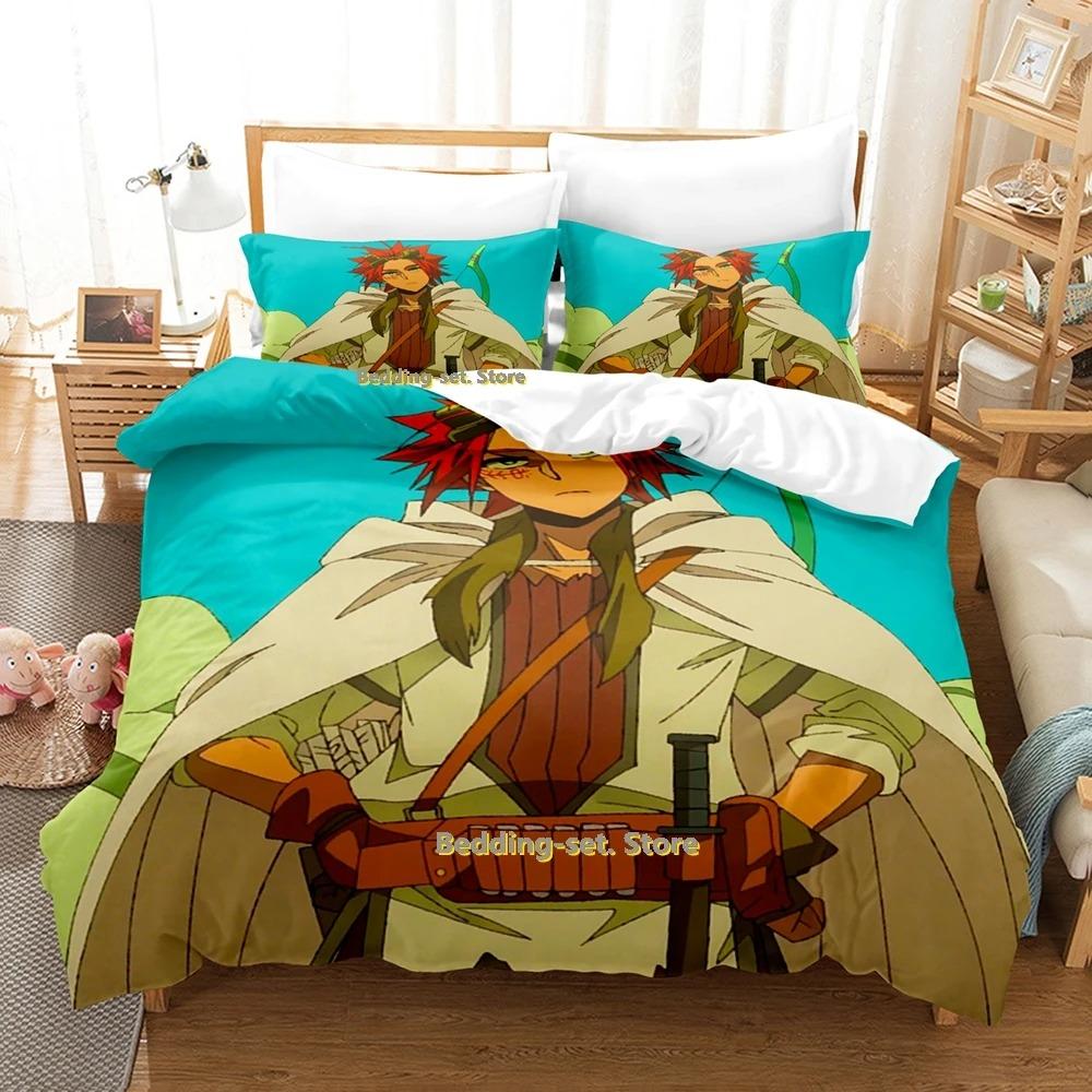 Sabikui Bisco Bedding Set Single Twin Full Queen King Size Bed Set Adult Kid Bedroom Duvetcover Sets  Anime Bed Sheet Set