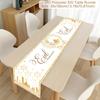 Eid Mubarak Table Runner Ramadan Decoration for Home Islamic Muslim Party Decors