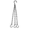 Flower Pot Basket Hanging Chain 40CM Three Sets Of S-shaped Hooks Flower Basket Decoration Hanging Chain Pendant Chain