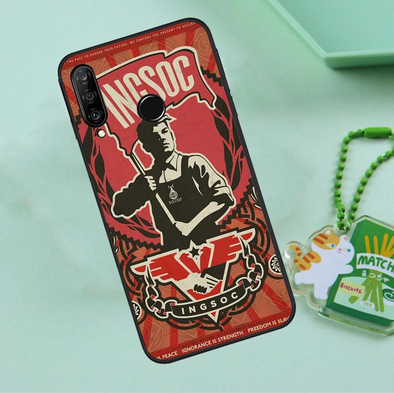 1984 George Orwell For Huawei Nova Y90 Y70 Y60 Y61 Y91 Y72 9 10 SE 12i 12s 11i 5T P60 Pro P20 P30 P40 Lite Case