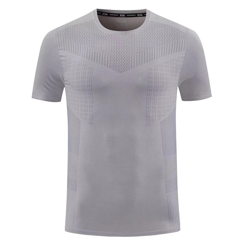 Running Short Sleeve Men's Quick-Drying Breathable Professional Marathon Half Sleeve T-Shirt Sports Fitness Training Stretch Top