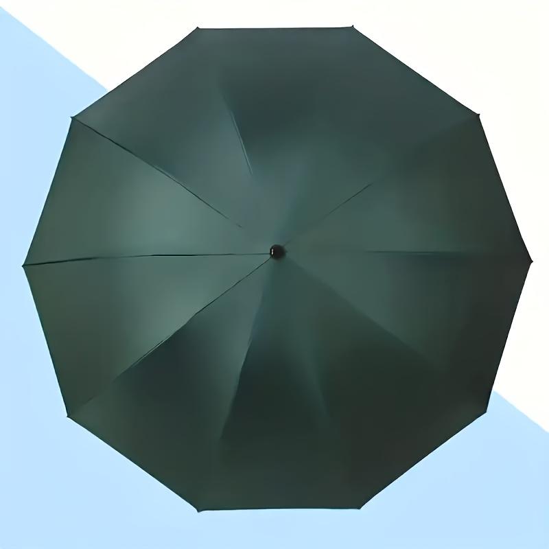 130cm/51.18 Inch High-quality Ten-bone Umbrella, Reinforced Umbrella Frame, Strong Waterproof Windproof, Manual Large Umbrella