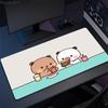 Super süßer Bär Cartoon Schreibtischunterlage Büro Computer Schreibtischmatte Tastatur Großes Mauspadd Laptop Kissen Rutschfest für PC Kawaii Schreibtischunterlage