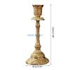 Messing Säulenleuchter Kerzenhalter Retro Kerzenständer für Zuhause Abendessen D57B