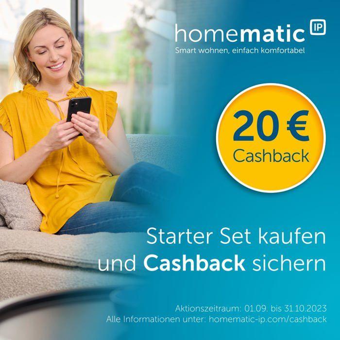 Motorisation pour volet - homematic - 158143a0 - kit complet - compatible smarthome - 230v