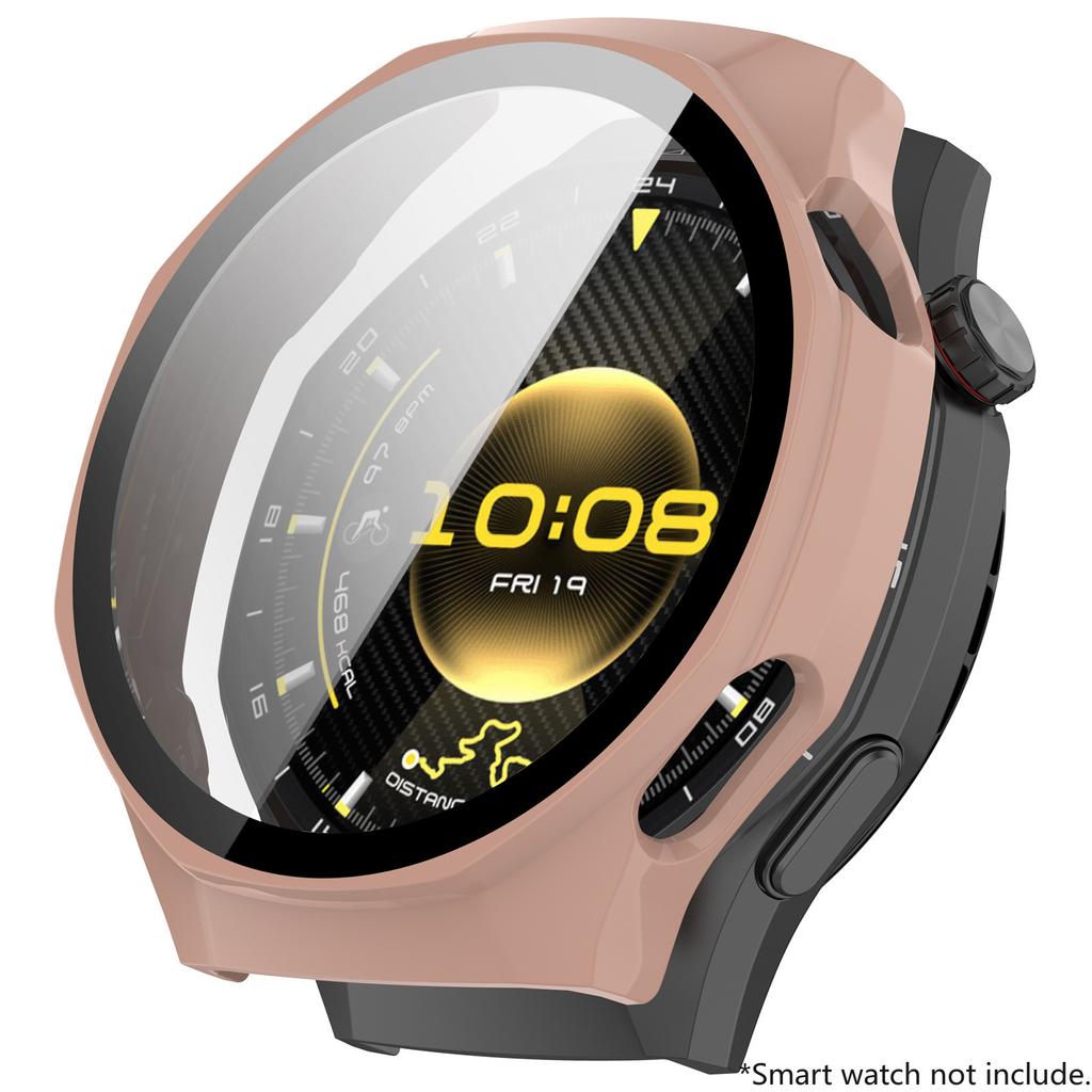 Full Protective Case For Huawei Watch GT 6 Pro 46mm Screen Protector Case GT6 Pro 46mm Cover PC 2in1 Shell+Tempered Glass Film