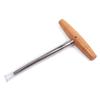 Practical Luthier Repair Tool Violin Peg Hole Reamer for W/ Taper Wood Handle for 3/4 4/4 Violin Making Tool Stainless S