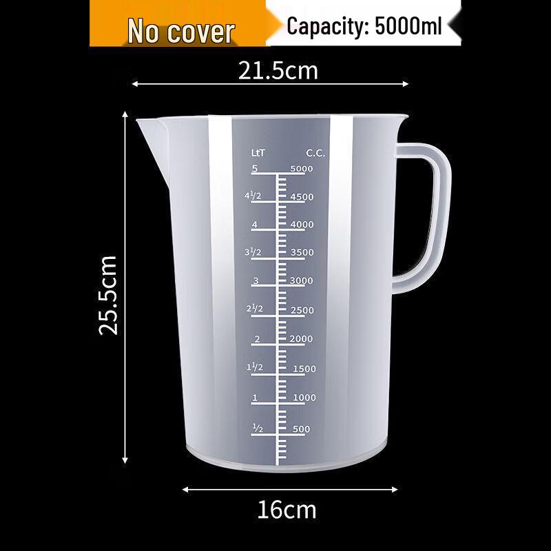 Xihe Thickened Plastic Measuring Cup with Scale