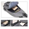 Versatile Crossbody Shoulder Bag For Men With External Usb Port And Front Pocket