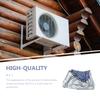 1pc Polyester Air Conditioner Outdoor Cover Full Protection Weatherproof Foldable Ac Protector For All Models Air Conditioner