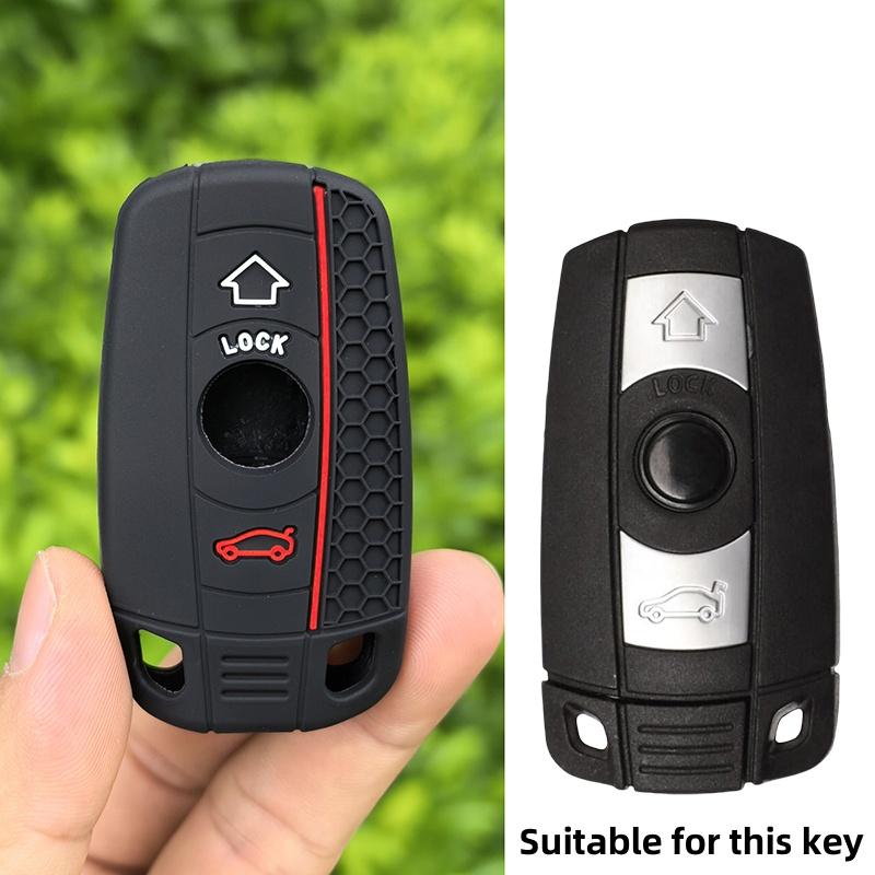 

Silicone Car Key Case Cover For BMW E60 E61 E70 E81 E87 E90 E91 E92 X1 X5 X3 1 3 5 6 Series Z4 Key Protector Shell Accessories