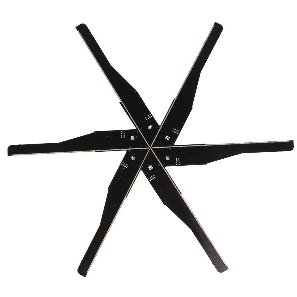 3D Hologram Fan Professional 4000x960 Resolution 6 Blades 960 Light Beads 23.6inch Hologram Fan