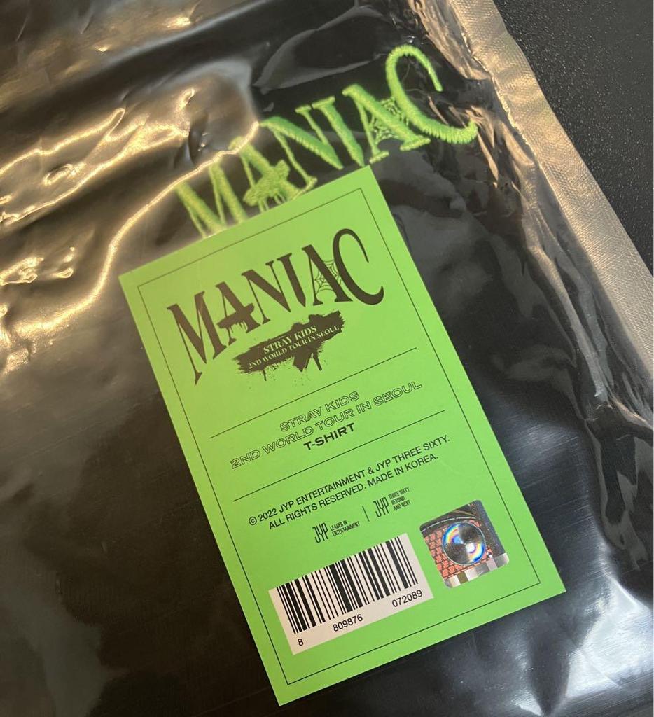 [USED] Stray Kids Seoul Concert MANIAC T-shirt