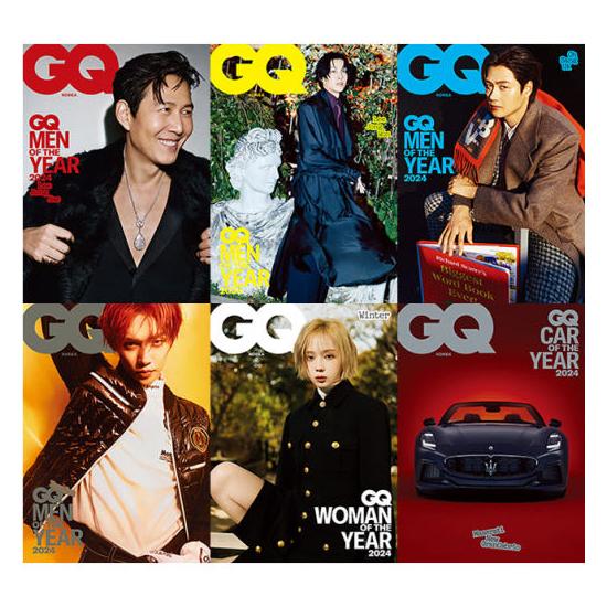 

GQ Korea 2024 Декабрь TXT YEONJUN, Aespa WINTER, Ли Чон Чжэ, Ли Чон Вон Cover A